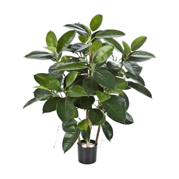 umělá květina Ficus Elastica Verzweigt (13x90cm)-umělá -ý