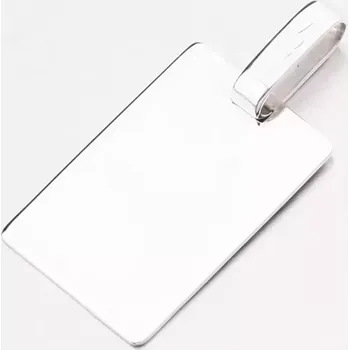 Přívěsek Přívěsek bílé zlato 585 destička 53P-374-B