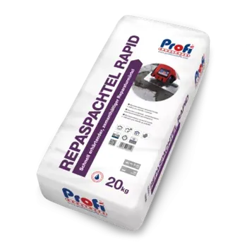 malta Profibaustoffe Vyrovnávací a opravná malta s vlákny PROFI REPASPACHTEL RAPID 20 kg