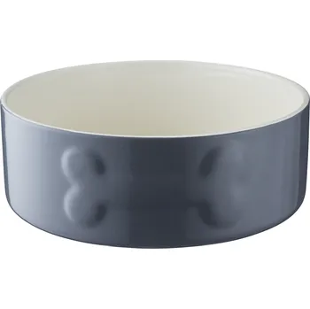 Miska pro psa Mason Cash| Miska pro psy kameninová Pet cane šedá 20 cm