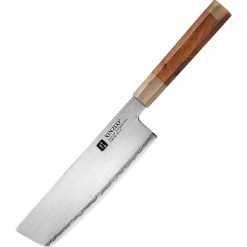 Kuchyňský nůž XinZuo Zhen X05Z nakiri nůž 7"