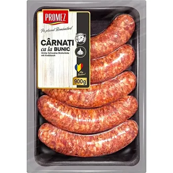 uzenina Vepřové klobásky (tlusté) 5ks 900g Promez