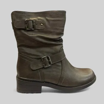 Dámská zimní obuv Dámské zimní kotníkové boty Barva: hnědá, Velikost: 40