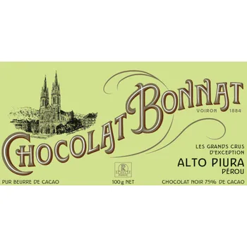 Čokoláda Bonnat čokoláda Peru Piura Bianco 75% 100 g