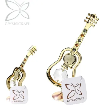 Crystocraft Kytara 11 cm gold