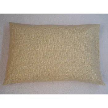 Povlak na dekorativní polštářek Pro útulný domov Povlak na polštářek Rozházený puntík žlutý 40 x 60 cm