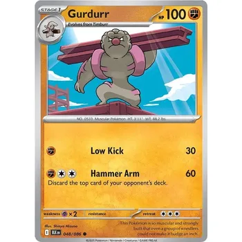 Sběratelská karetní hra Gurdurr 048/086 - Black Bolt Typ karty: Reverse Holo