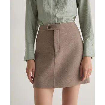 Dámská sukně Sukně Yerse 43862 béžová krátká Velikost: 40