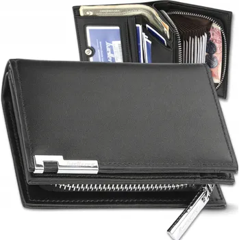 Peněženka EdiBazzar peněženka eko kůže černá - muž