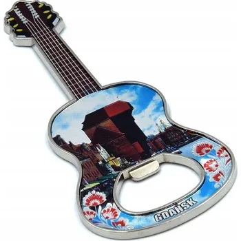 Obraz Magnet na ledničku na kytaru Gdaňsk Crane