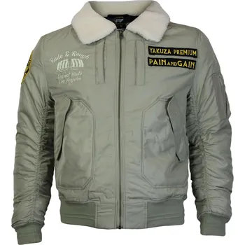 YAKUZA bunda pánská 3960 bomber XL olivová