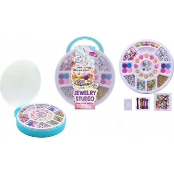 Dětské navlékací korálky Sada korálků na výrobu šperků