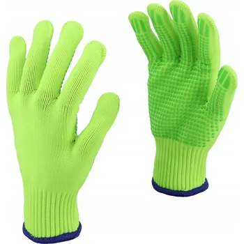 Pracovní rukavice BAVLNĚNO-POLYESTEROVÉ RUKAVICE S PVC NÁSTŘIKEM "FRESH PSD"