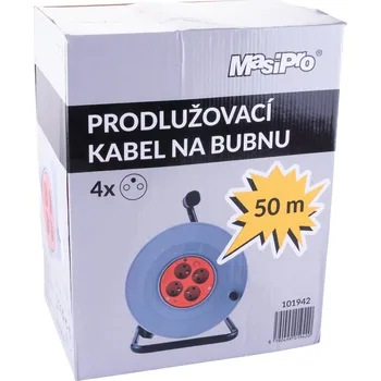 Prodlužovací kabel Kabel buben MasiPro 50m 4x230V IP20