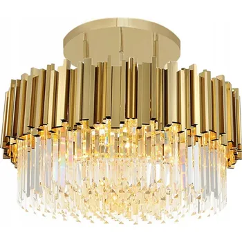 Závěsné svítidlo TOOLIGHT Zlaté 4-bodové světlo E14