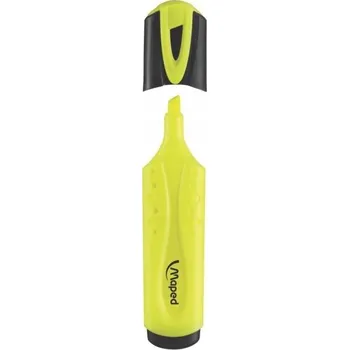 Permanentní popisovač fix žlutý do školy, kanceláře, zvýrazňovače poznámek 1 ks