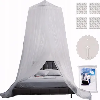 Moskytiéra Moskytiéra Síťka proti hmyzu, moskytiéra nad postel s uchycením