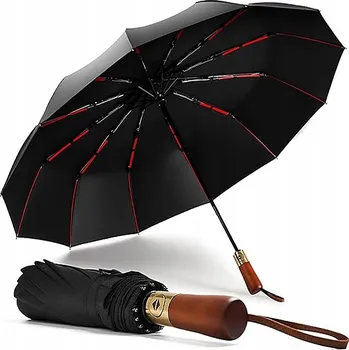 Velký automatický skládací deštník XXL voděodolný 105 cm