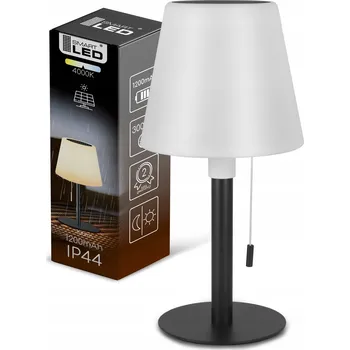 Lampička Stolní lampa Smartled solární akumulátorová bílá/černá 2 W 30 cm