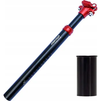 Sedlovka AMORTIZOVANÁ SEDLOVKA 27,2 mm + adaptér 31,6 mm, zdvih 50 mm / 450 g