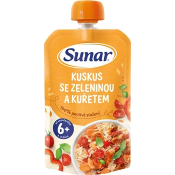Sunar - Kuskus se zeleninou a kuřetem (120 g)