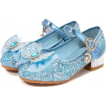 Chlapecké sandály LESKLÉ STŘEVÍČKY BALERÍNKY NÁVŠTĚVNÍ BOTIČKY PRO DÍVKU 33