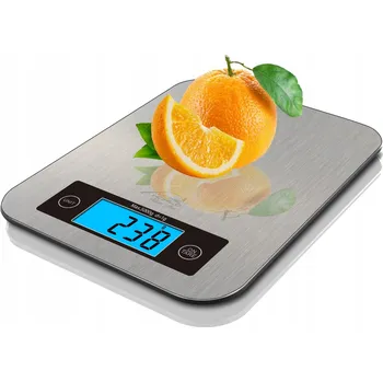 Kuchyňská váha Kuchyňská váha TECH-MED HW-FIT022 stříbrná/šedá 5 kg