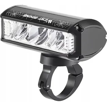 Cyklosvítilna WEST BIKING CYKLO SVĚTLO LED FLOODLIGHT HALOGEN VELMI SILNÉ 1750 LUMENŮ
