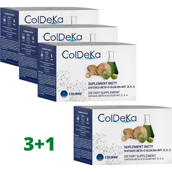 Colway ColDeKa 3+1 ZDARMA - Vitamín A, D3, K2 a beta-D-glukan