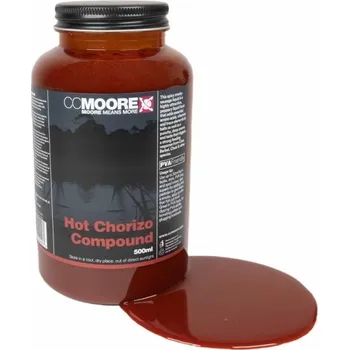Návnadové aroma CC MOORE - Tekutá potrava Hot Chorizo Compound 500 ml