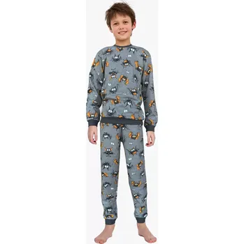 Chlapecké pyžamo Chlapecké pyžamo Cornette Kids Bat 264/182 velikost 122/128
