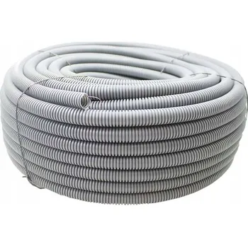 kabelová chránička PAWBOL Chránič kabelů 25/19 PVC s protahovacím drátem (pilotem) husí krk 25m