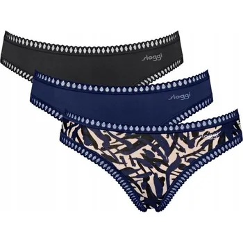 Kalhotky 3 x Dámské kalhotky sloggi GO Crush Mini C3P S