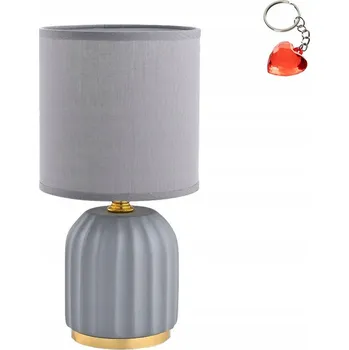 Lampička ZUMA LINE HS8723-GR STOLNÍ LAMPA ŠEDÁ