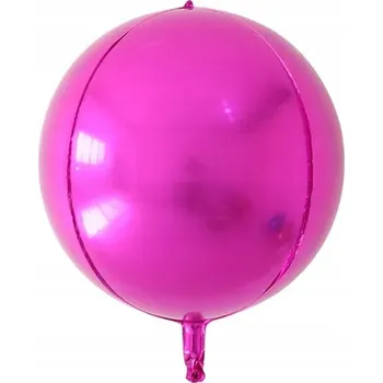 Balónek FÓLIOVÝ BALÓN 56 cm KOULE RŮŽOVÁ 3D