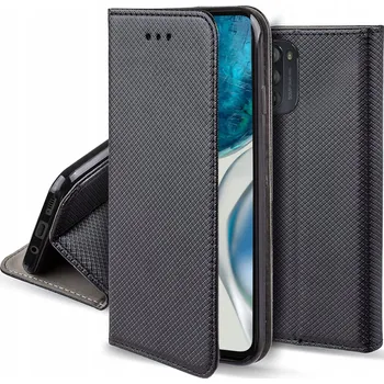 Pouzdro na mobilní telefon Pouzdro pro MOTOROLA MOTO G52 s magnetem Smart + 9H Sklo