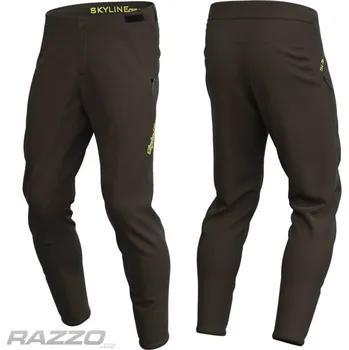 Cyklistika Zateplené kalhoty na kolo TroyLeeDesigns Skyline CHILL Pant Mono Dark Earth 34