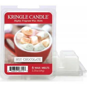 Svíčka Vosk Kringle Candle s příchutí horké čokolády 64g
