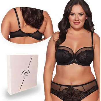 Podprsenka Ava 2109 PODPRSENKA Měkká nevyztužená černá 75H