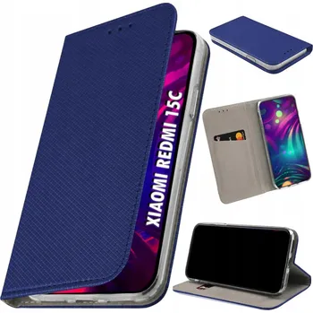 Pouzdro na mobilní telefon Flipové pouzdro pro XIAOMI REDMI 15C Obal ZAVÍRACÍ
