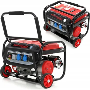 Elektrocentrála Benzínová elektrocentrála, jednofázová, přenosná Kraft&Dele 3000 W