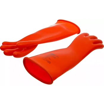 Pracovní rukavice Elektrikářské ochranné rukavice z přírodního latexu s izolací BGS 35890. Velikost 9 (L) (BGS1035890)