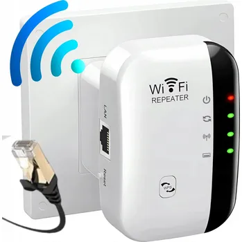 IP kamera Zesilovač Wi-Fi signálu Lewer 300 Mb/s 2,4 GHz s vestavěnou anténou