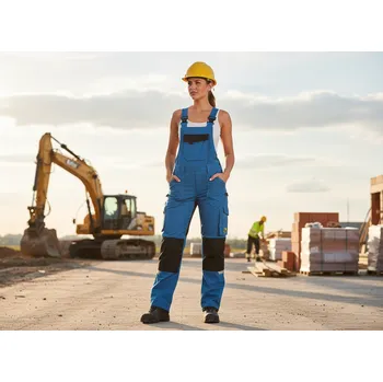 montérky CXS Kalhoty STRETCH LADY CXS lacl, různé barvy Velikost 46 modrá/černá