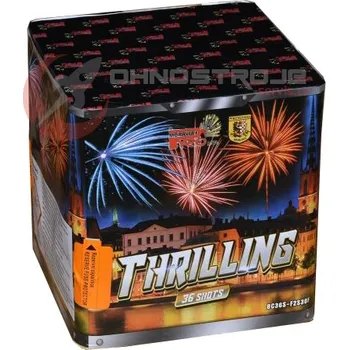 Zábavní pyrotechnika Thrilling 36 ran