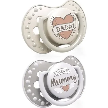 dudlíky LOVI Dudlík LOVI I LOVE 0-3m, 2 ks