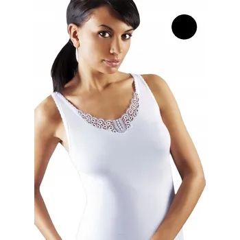 Dámské tričko Dámské Tričko EMILI AILIN, černé bavlna , XL