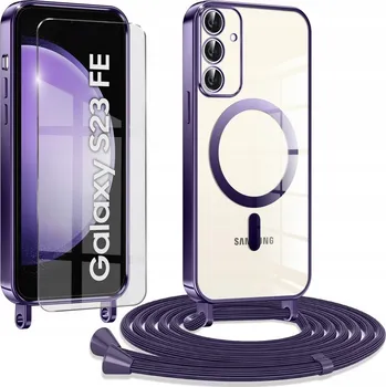 Pouzdro na mobilní telefon Zadní Kryt Erbord pro Samsung Galaxy S23 FE zlatý