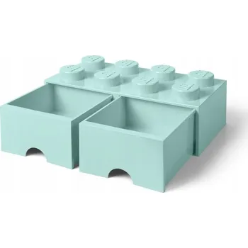 Stavebnice LEGO LEGO Úložný Krabička 25x50x18 cm zelená LEGO