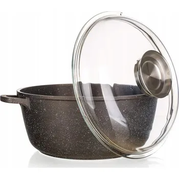 Hrnec Tradiční Hrnec Banquet GRANITE BROWN do trouby, vaření 6,7 l